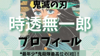 時透無一郎のプロフィール 最年少 鬼殺隊最高位の 柱 無限の可能性を秘めた天才剣士 鬼滅なび