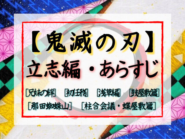 鬼滅の刃 立志編 あらすじ 物語のはじまりは 突然に これは 日本一慈しい 鬼退治 鬼滅なび