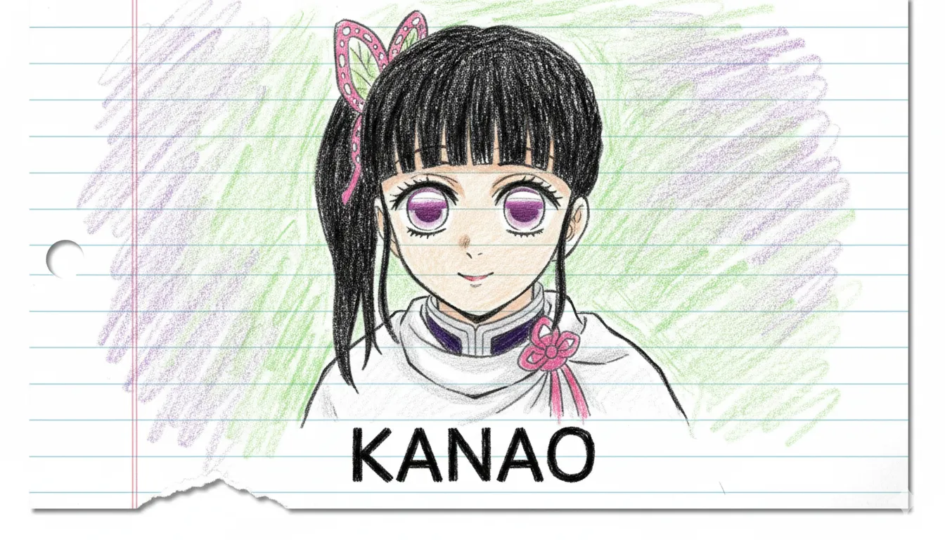 栗花落カナヲのイメージイラスト