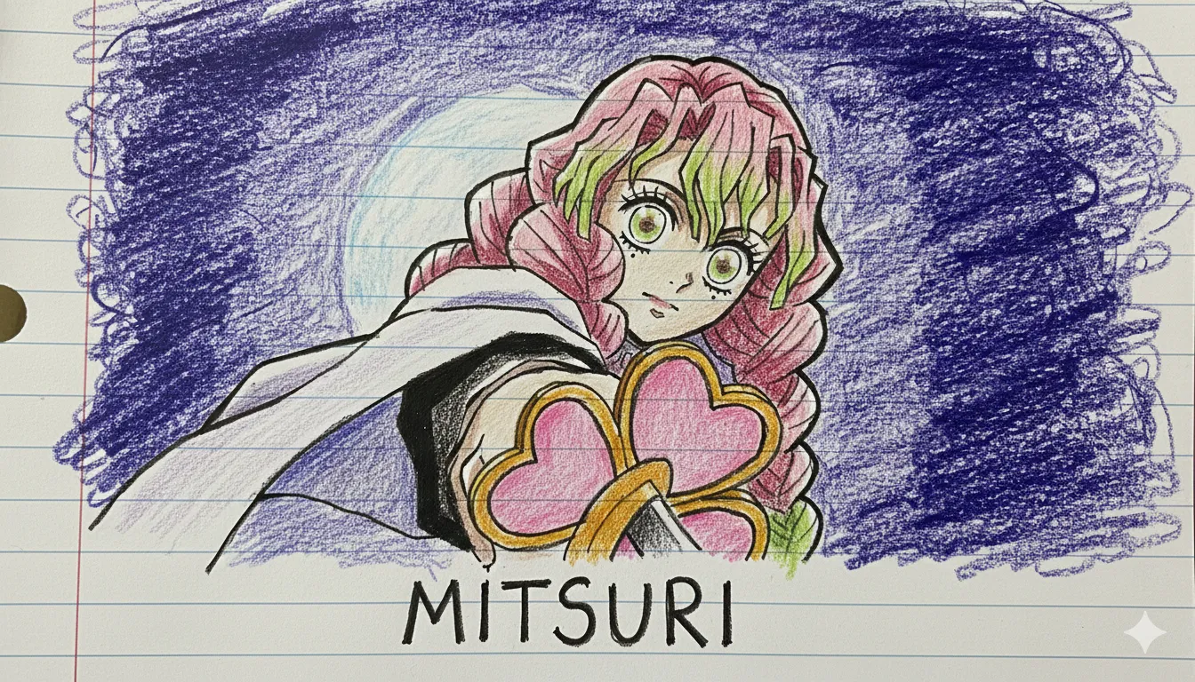 甘露寺蜜璃のイメージイラスト
