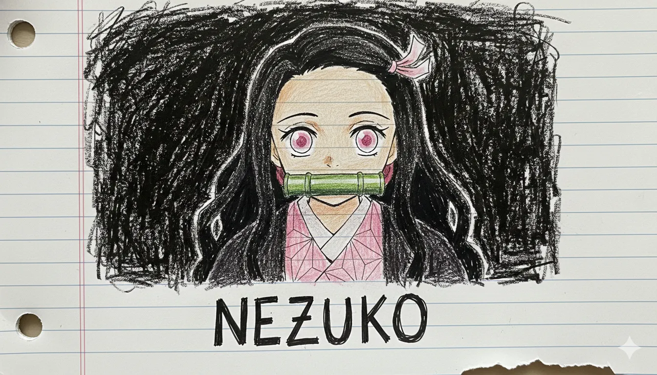 竈門禰豆子のイメージイラスト
